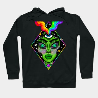 Alien babe Hoodie